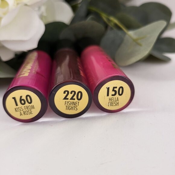 Milani Ludicrous Lip Gloss Trio Kiss From A Rose 160 Fishnet Tights 220 Hella 15 - Picture 5 of 7